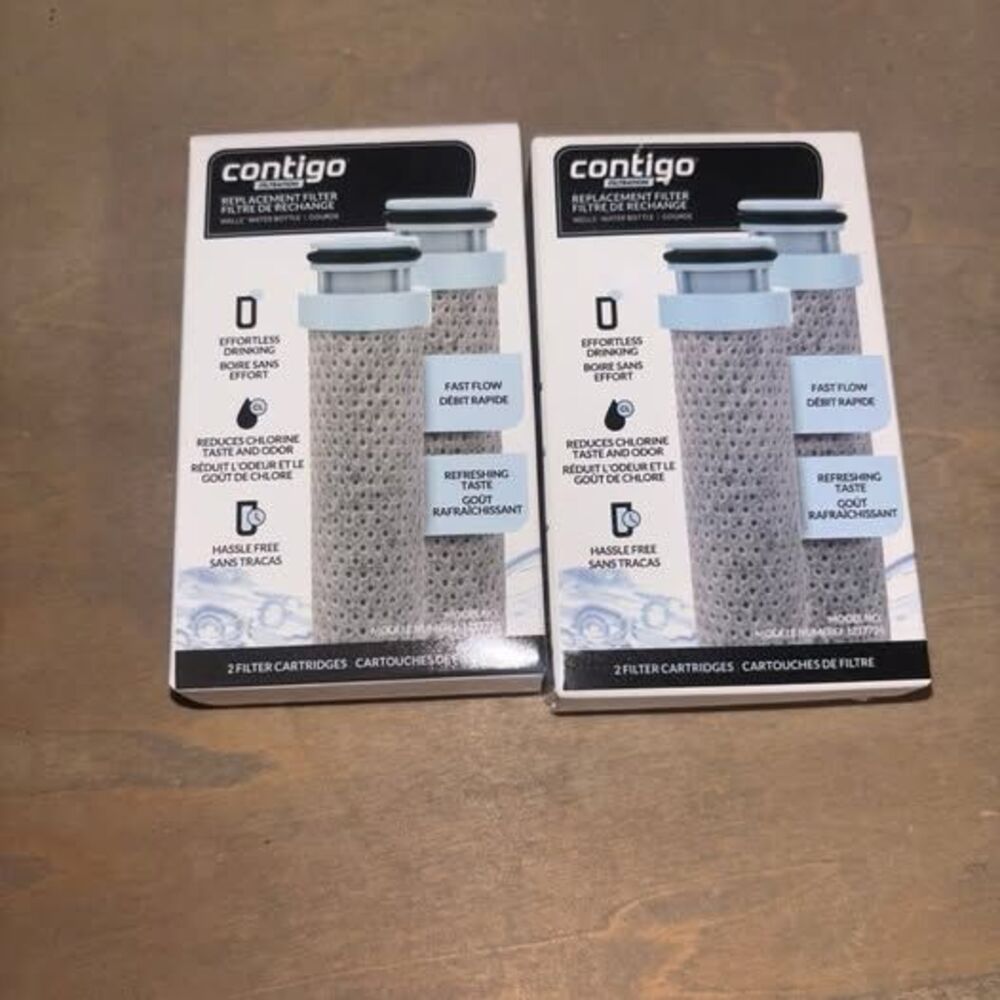 Contigo Replacement Filters 2 Cartridges Model No 1217724 BRAND NEW 2 packs - Picture 1 of 10